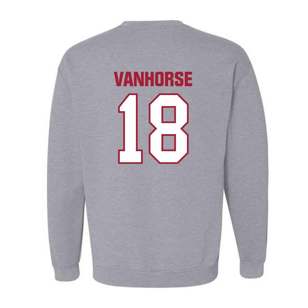 Indiana - NCAA Football : Solomon Vanhorse - Classic Shersey Crewneck Sweatshirt-1