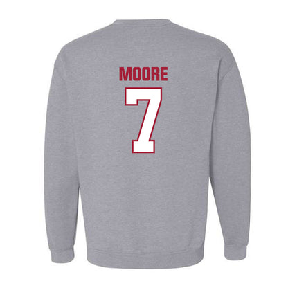 Indiana - NCAA Football : Louis Moore - Classic Shersey Crewneck Sweatshirt-1