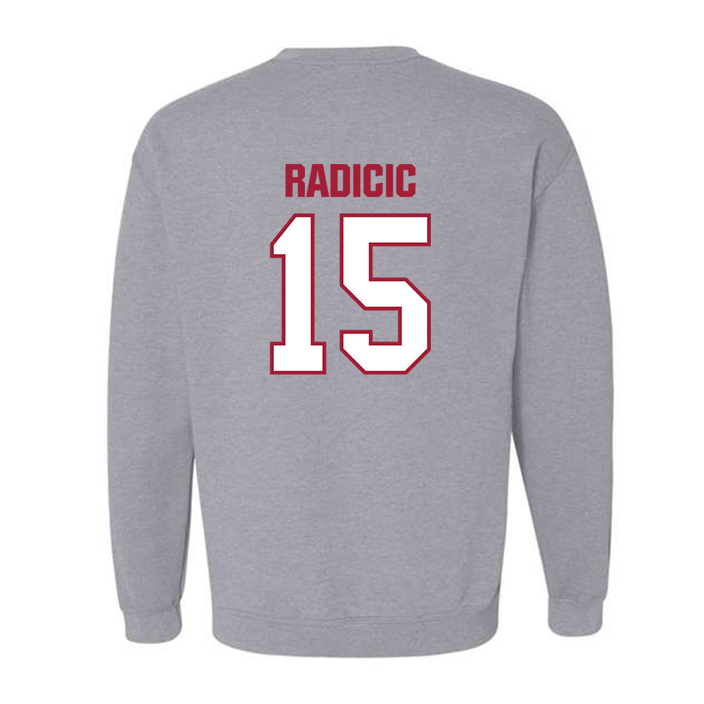 Indiana - NCAA Football : Nicolas Radicic - Classic Shersey Crewneck Sweatshirt-1