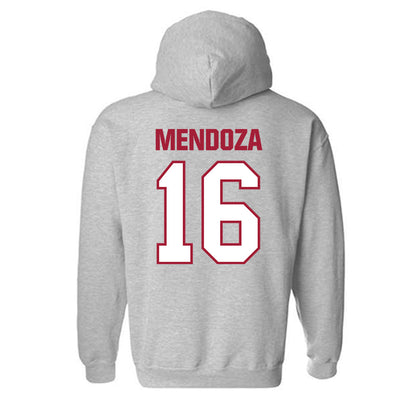 Indiana - NCAA Football : Alberto Mendoza - Classic Shersey Hooded Sweatshirt-1