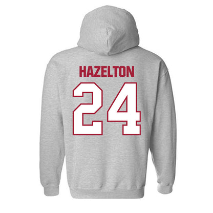 Indiana - NCAA Women's Volleyball : Reese Hazelton - Classic Shersey Hooded Sweatshirt-1