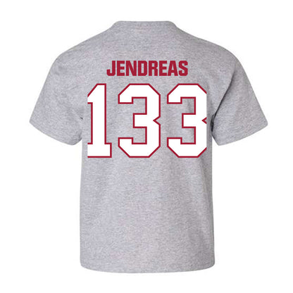 Indiana - NCAA Wrestling : Gavin Jendreas - Classic Shersey Youth T-Shirt-1