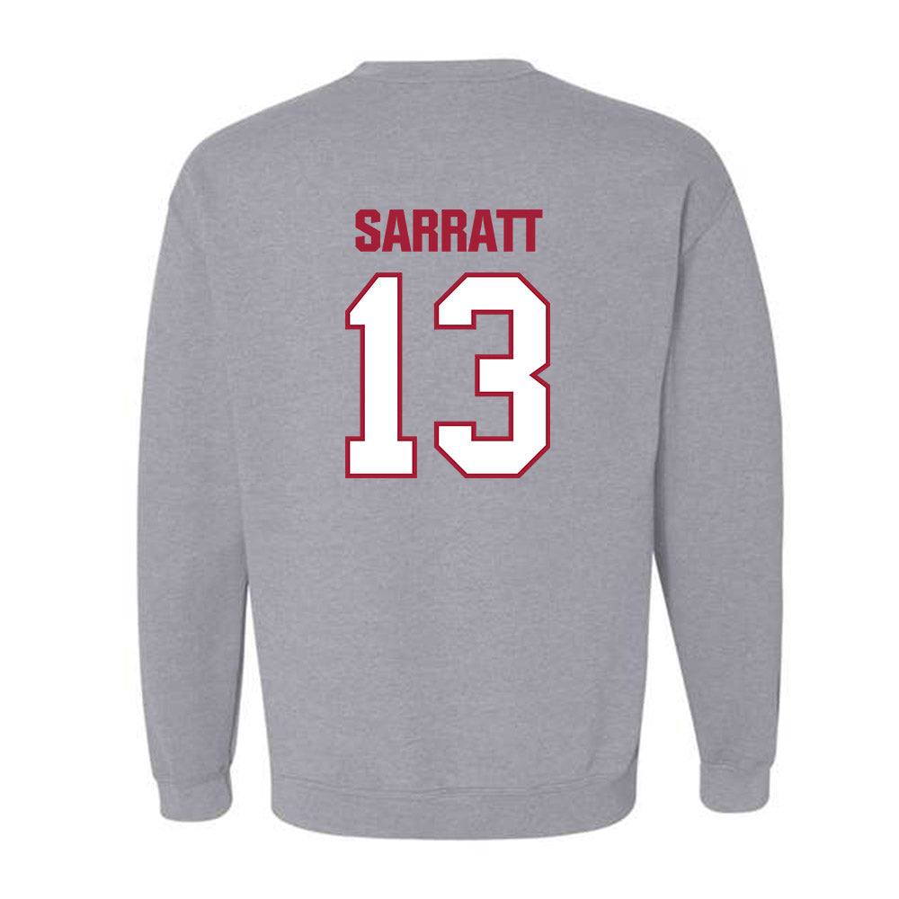 Indiana - NCAA Football : Elijah Sarratt - Classic Shersey Crewneck Sweatshirt-1