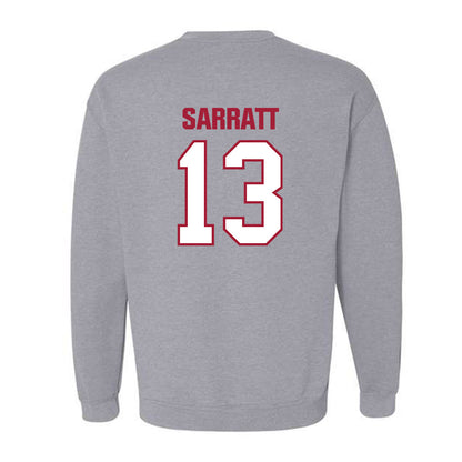 Indiana - NCAA Football : Elijah Sarratt - Classic Shersey Crewneck Sweatshirt-1