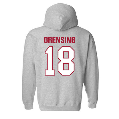 Indiana - NCAA Men's Basketball : Tryce Grensing - Classic Shersey Hooded Sweatshirt-1