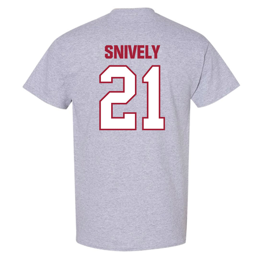 Indiana - NCAA Men's Basketball : Drew Snively - Classic Shersey T-Shirt-1