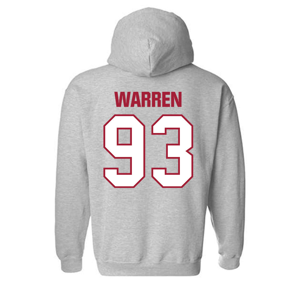 Indiana - NCAA Football : Quinn Warren - Classic Shersey Hooded Sweatshirt-1