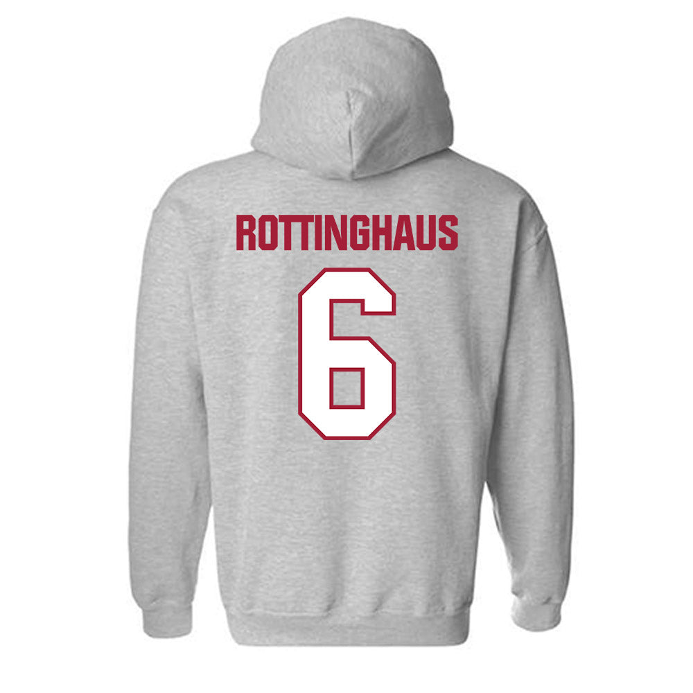Indiana - NCAA Women's Field Hockey : Georgia Rottinghaus - Classic Shersey Hooded Sweatshirt-1
