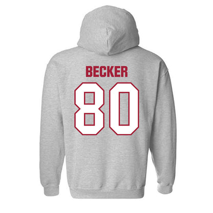 Indiana - NCAA Football : Charlie Becker - Classic Shersey Hooded Sweatshirt-1