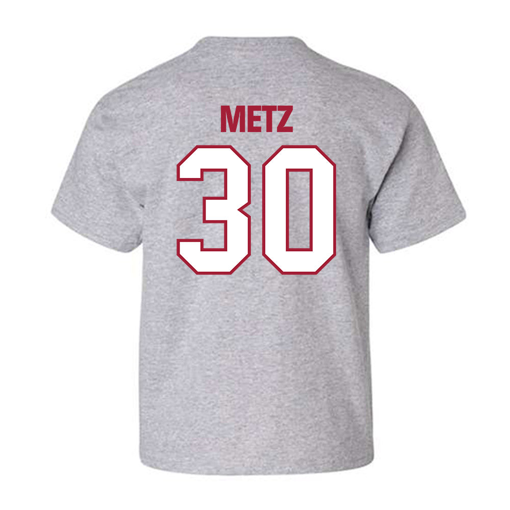 Indiana - NCAA Baseball : Blane Metz - Classic Shersey Youth T-Shirt-1