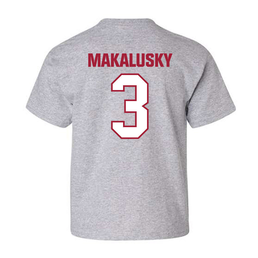 Indiana - NCAA Women's Basketball : Maya Makalusky - Classic Shersey Youth T-Shirt-1