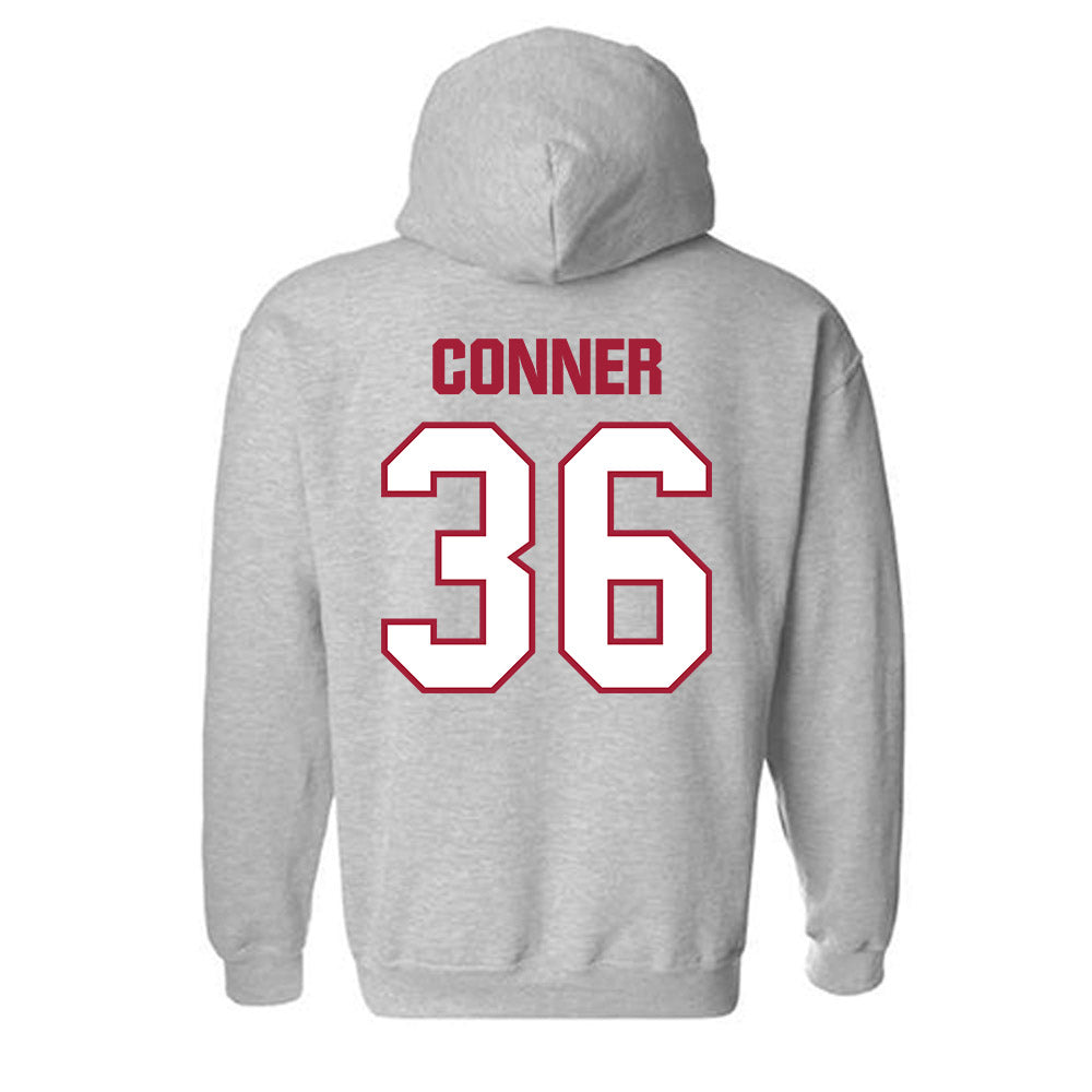 Indiana - NCAA Football : Clay Conner - Classic Shersey Hooded Sweatshirt-1
