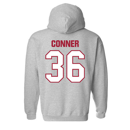 Indiana - NCAA Football : Clay Conner - Classic Shersey Hooded Sweatshirt-1