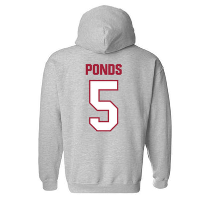 Indiana - NCAA Football : D'Angelo Ponds - Classic Shersey Hooded Sweatshirt-1