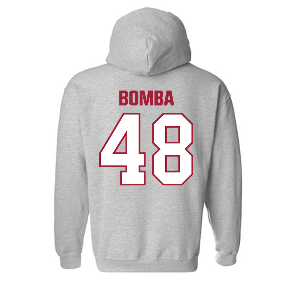 Indiana - NCAA Football : James Bomba - Classic Shersey Hooded Sweatshirt-1