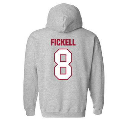 Indiana - NCAA Women's Volleyball : Luca Fickell - Classic Shersey Hooded Sweatshirt-1