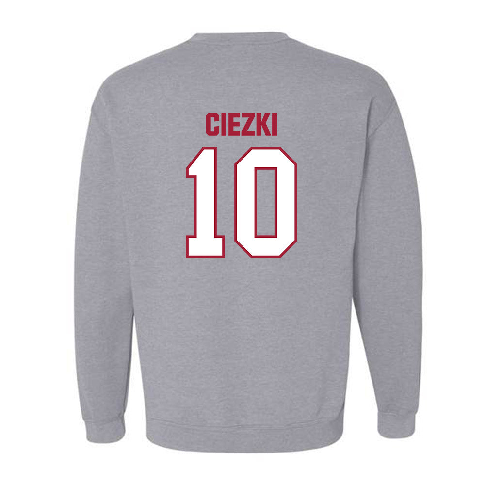 Indiana - NCAA Women's Basketball : Shay Ciezki - Classic Shersey Crewneck Sweatshirt-1