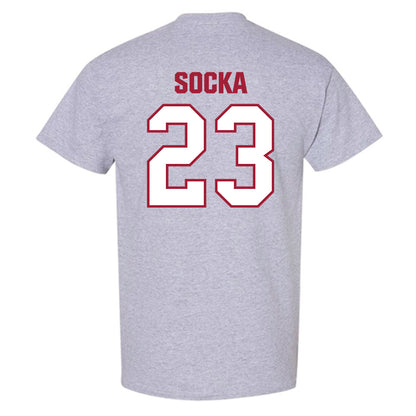 Indiana - NCAA Women's Basketball : Zania Socka - Classic Shersey T-Shirt-1