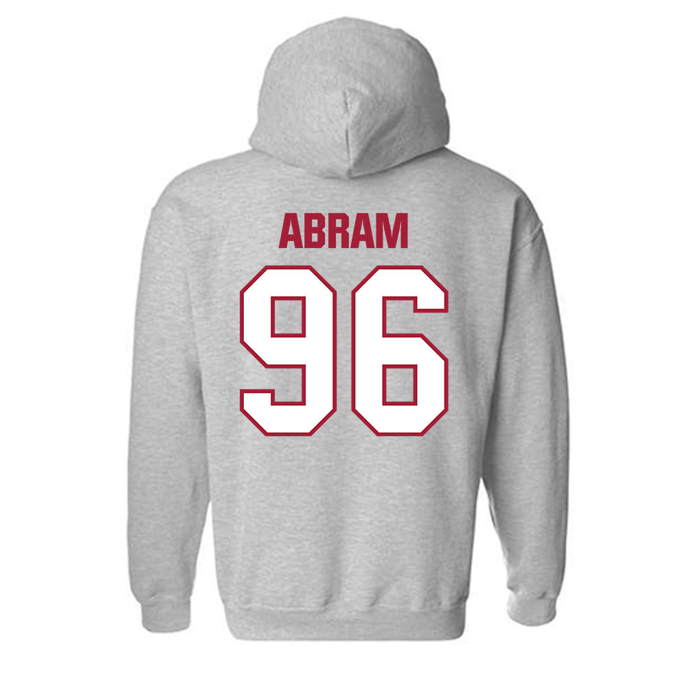 Indiana - NCAA Football : Triston Abram - Classic Shersey Hooded Sweatshirt-1