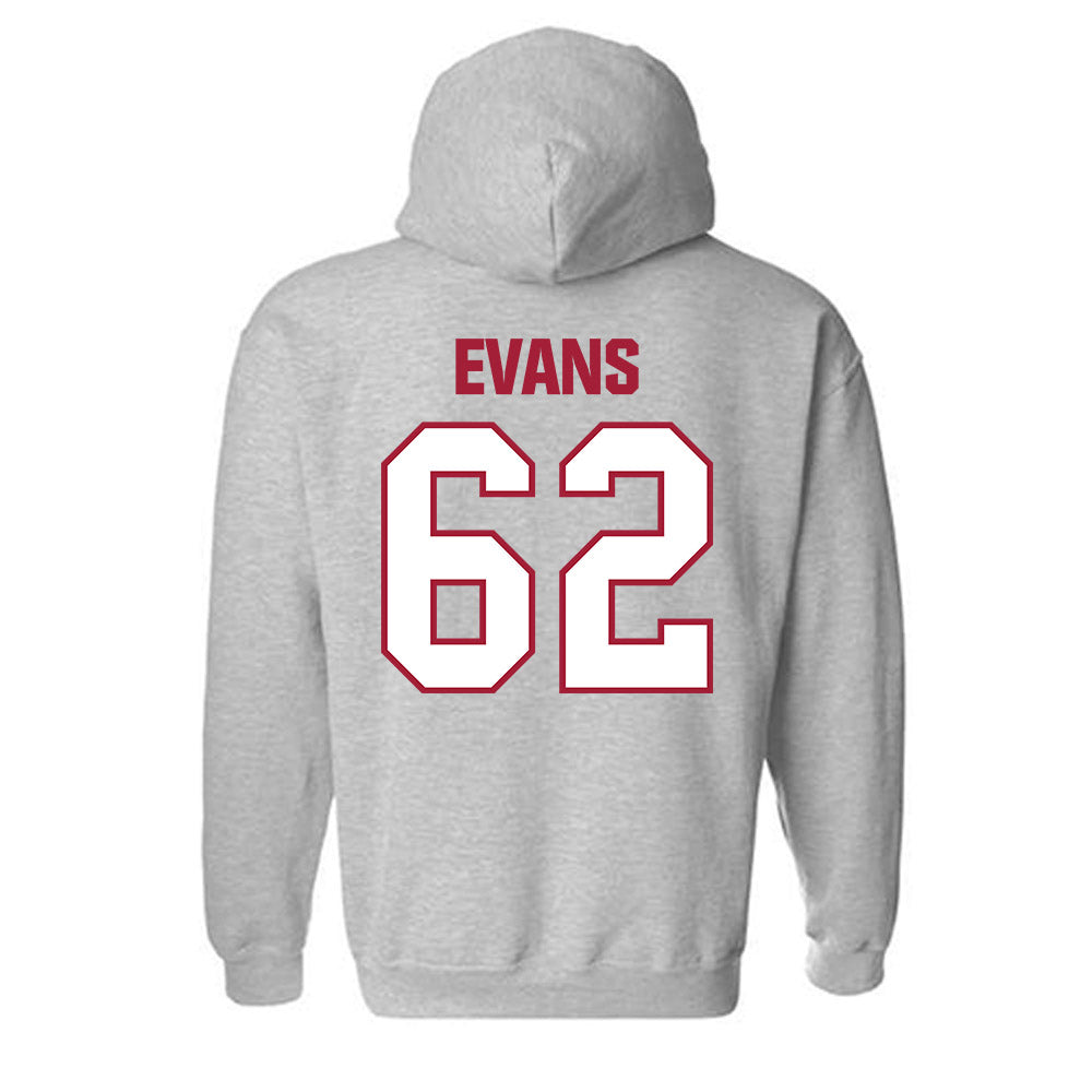 Indiana - NCAA Football : Drew Evans - Classic Shersey Hooded Sweatshirt-1