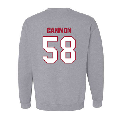 Indiana - NCAA Football : Aden Cannon - Classic Shersey Crewneck Sweatshirt-1
