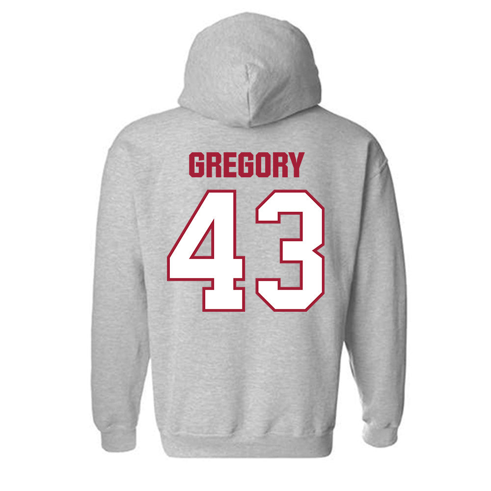 Indiana - NCAA Softball : Megan Gregory - Classic Shersey Hooded Sweatshirt-1
