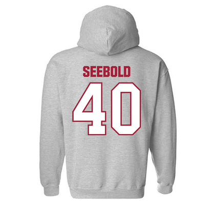 Indiana - NCAA Baseball : Gavin Seebold - Classic Shersey Hooded Sweatshirt-1