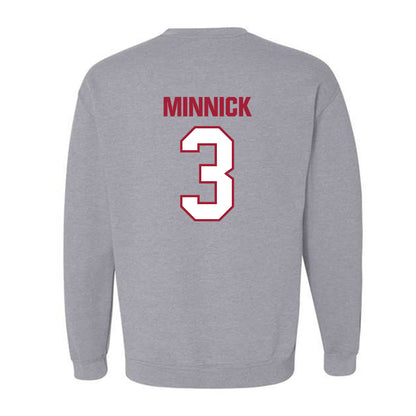Indiana - NCAA Softball : Taylor Minnick - Classic Shersey Crewneck Sweatshirt-1