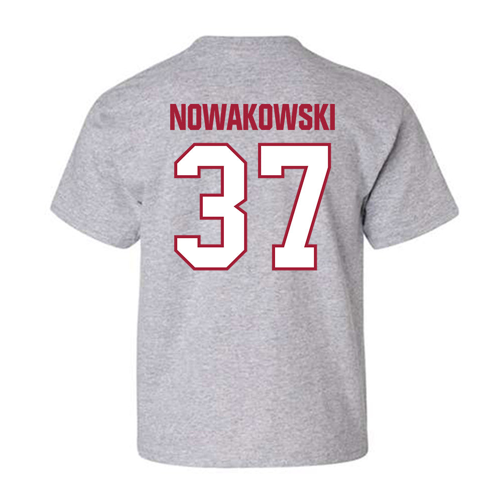 Indiana - NCAA Football : Riley Nowakowski - Classic Shersey Youth T-Shirt-1