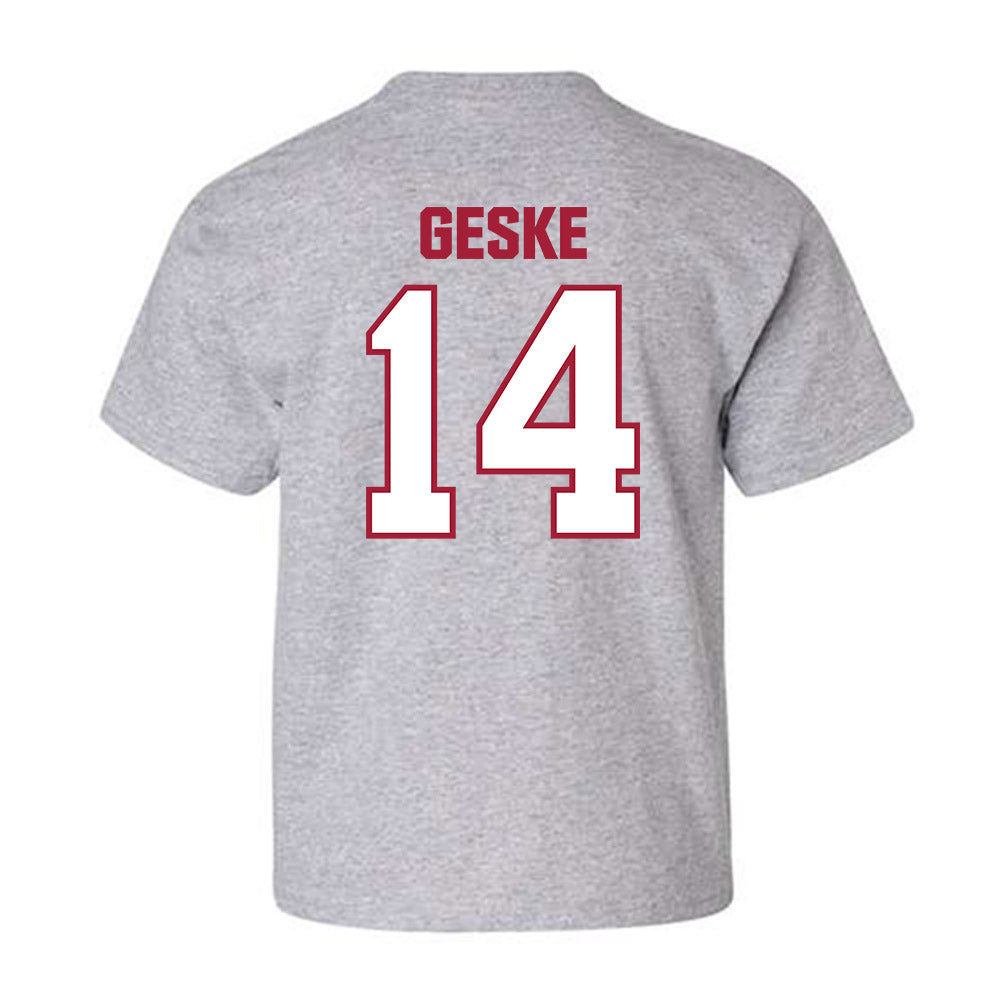 Indiana - NCAA Football : Maverick Geske - Classic Shersey Youth T-Shirt-1