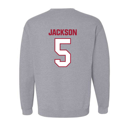 Indiana - NCAA Women's Volleyball : Audrey Jackson - Classic Shersey Crewneck Sweatshirt-1