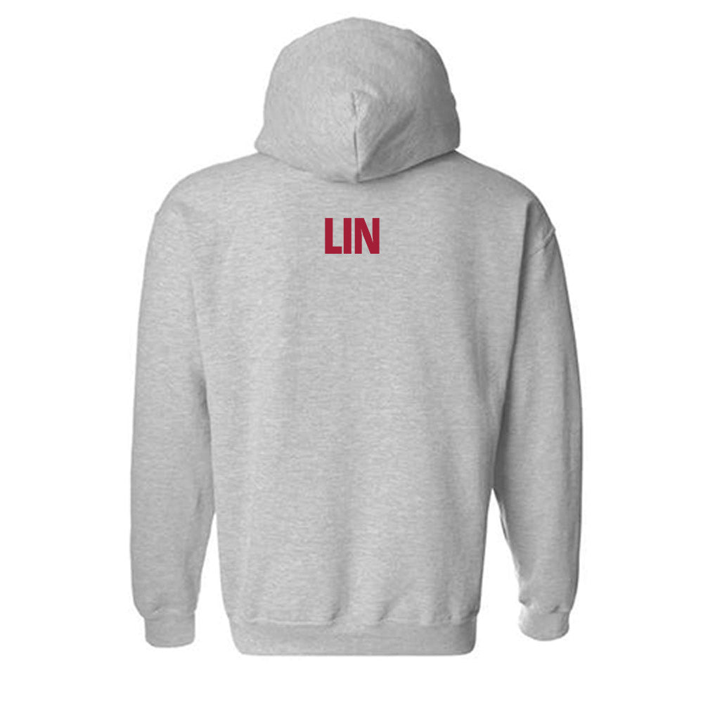 Indiana - NCAA Women's Tennis : Li-Hsin Lin - Classic Shersey Hooded Sweatshirt-1
