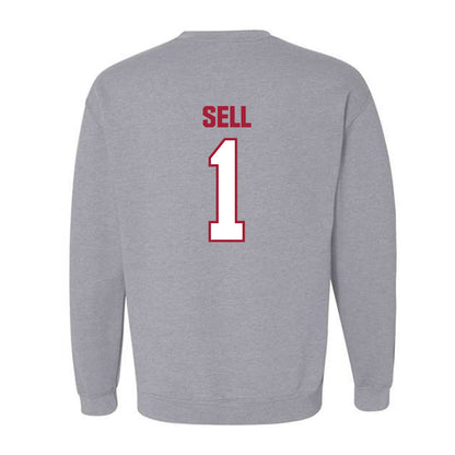 Indiana - NCAA Women's Volleyball : Madilyn Sell - Classic Shersey Crewneck Sweatshirt-1