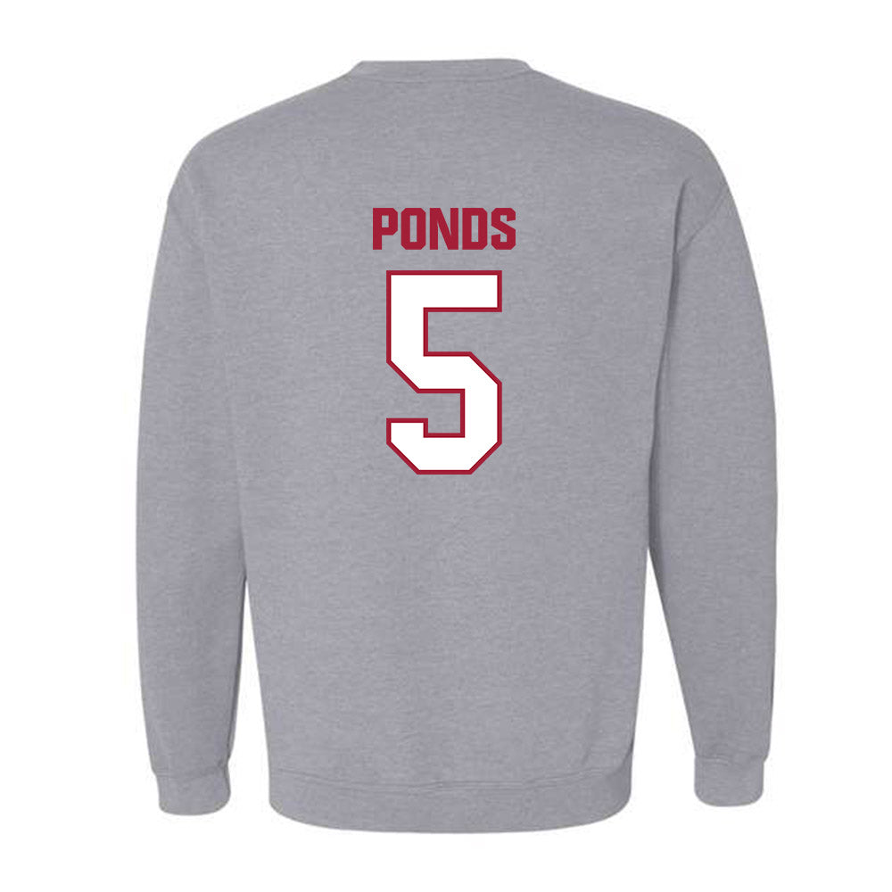 Indiana - NCAA Football : D'Angelo Ponds - Classic Shersey Crewneck Sweatshirt-1