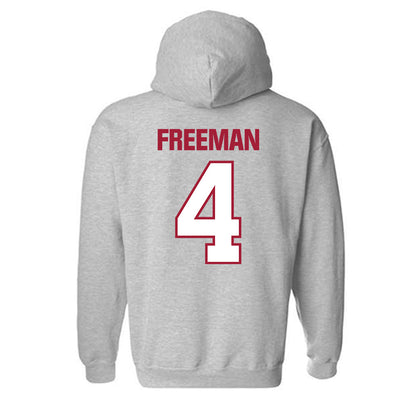 Indiana - NCAA Women's Field Hockey : Lily Freeman - Classic Shersey Hooded Sweatshirt-1