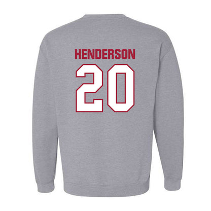 Indiana - NCAA Football : Dontrae Henderson - Classic Shersey Crewneck Sweatshirt-1