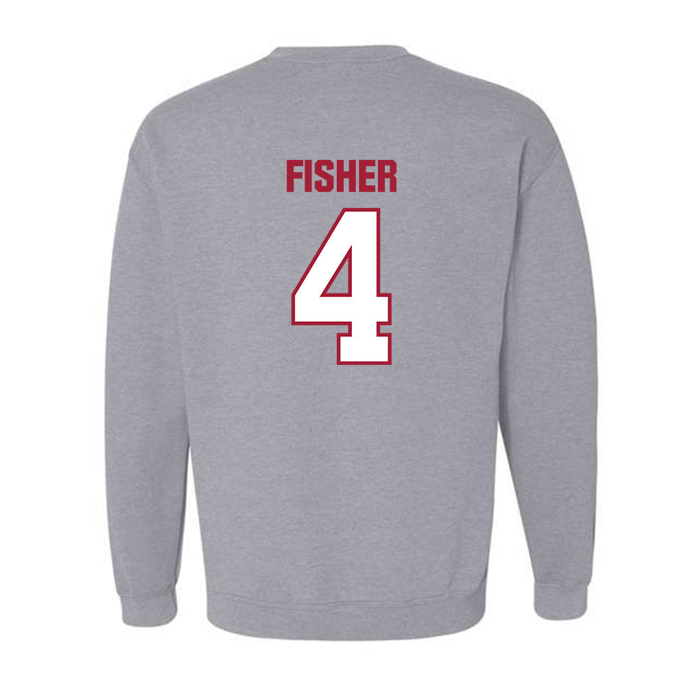 Indiana - NCAA Football : Aiden Fisher - Classic Shersey Crewneck Sweatshirt-1