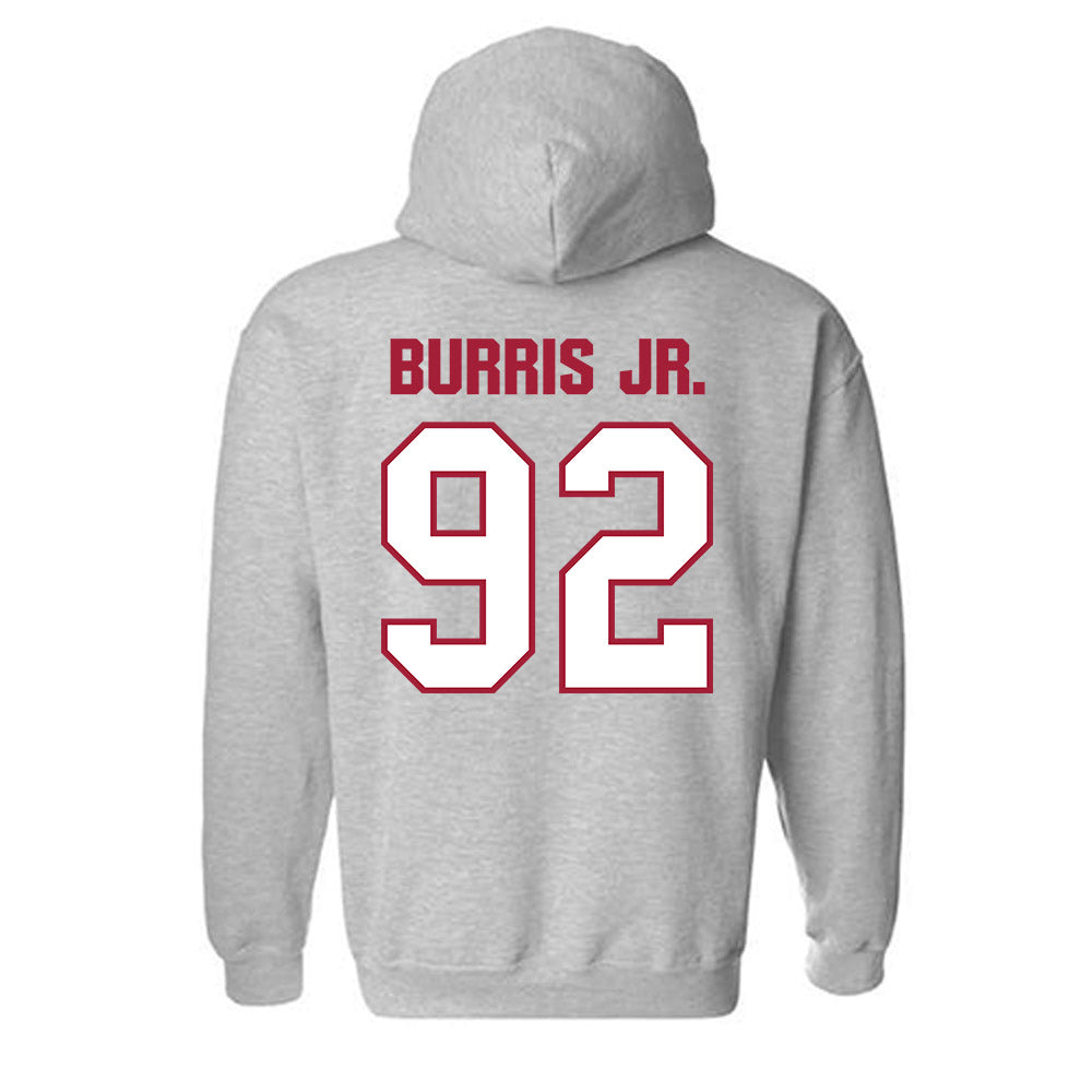Indiana - NCAA Football : Marcus Burris Jr. - Classic Shersey Hooded Sweatshirt-1