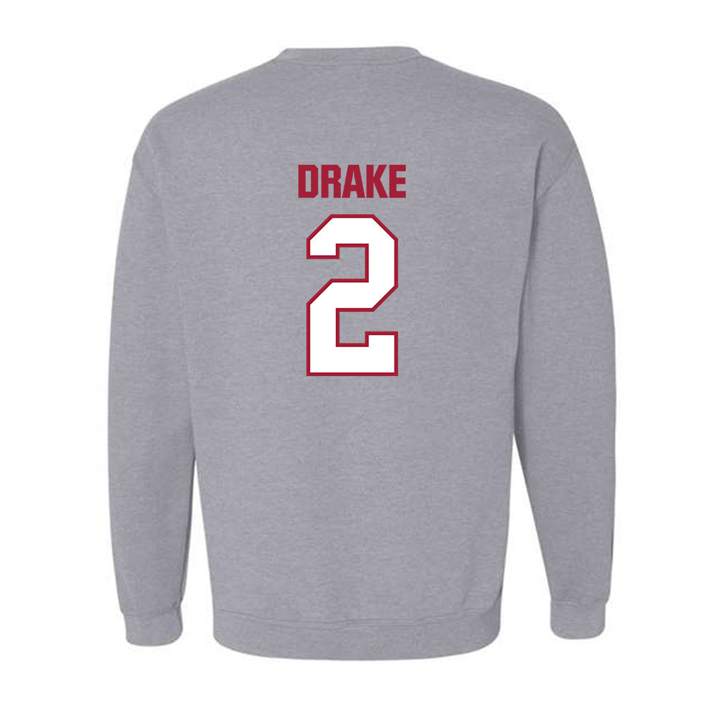 Indiana - NCAA Men's Basketball : Jason Drake - Classic Shersey Crewneck Sweatshirt-1