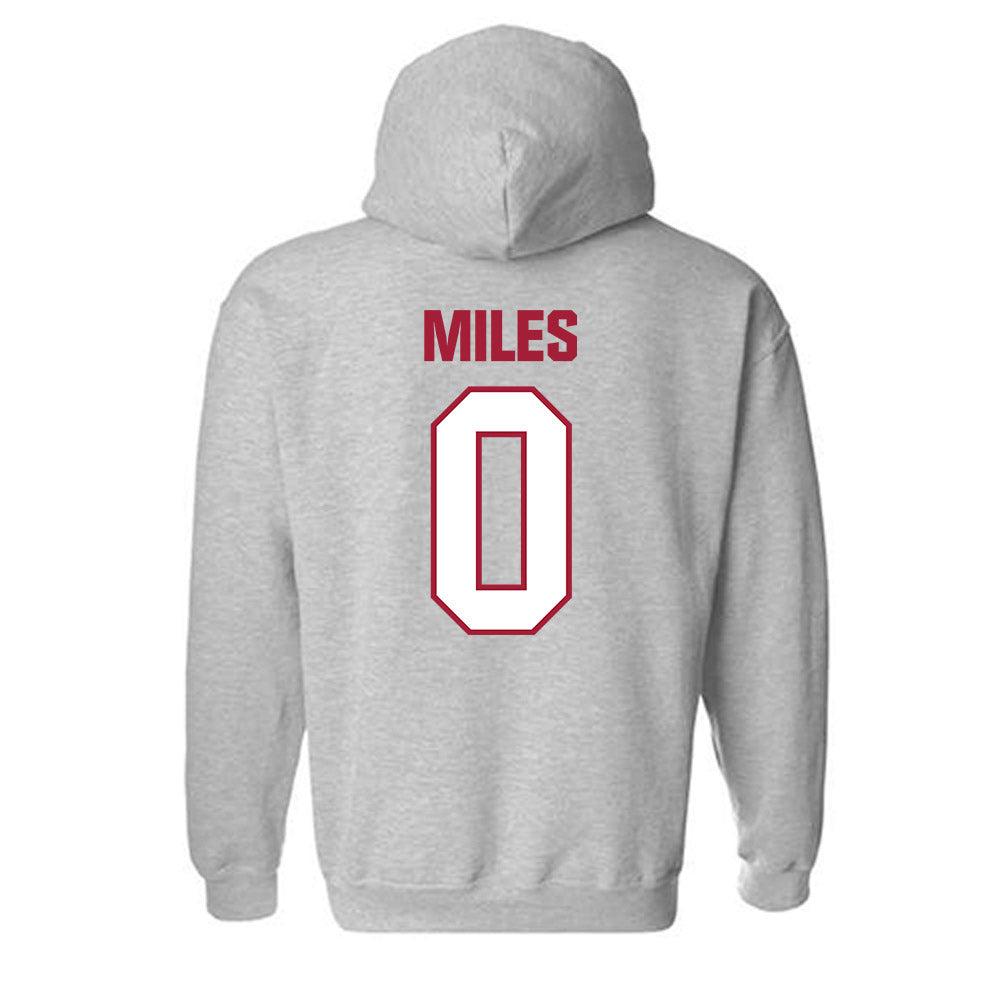 Indiana - NCAA Men's Basketball : Jasai Miles - Classic Shersey Hooded Sweatshirt-1