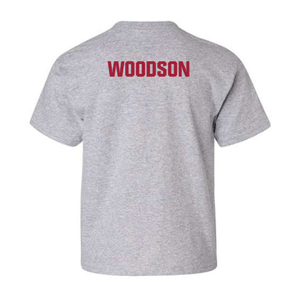 Indiana - NCAA Men's Track & Field : Christian Woodson - Classic Shersey Youth T-Shirt-1