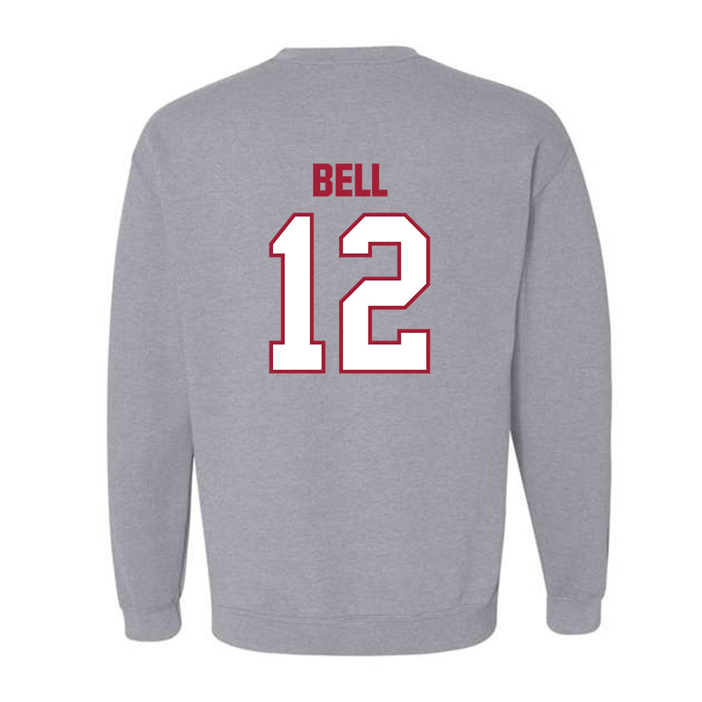 Indiana - NCAA Football : Jacob Bell - Classic Shersey Crewneck Sweatshirt-1