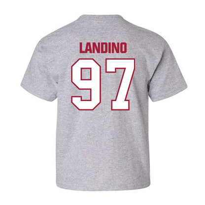 Indiana - NCAA Football : Mario Landino - Classic Shersey Youth T-Shirt-1