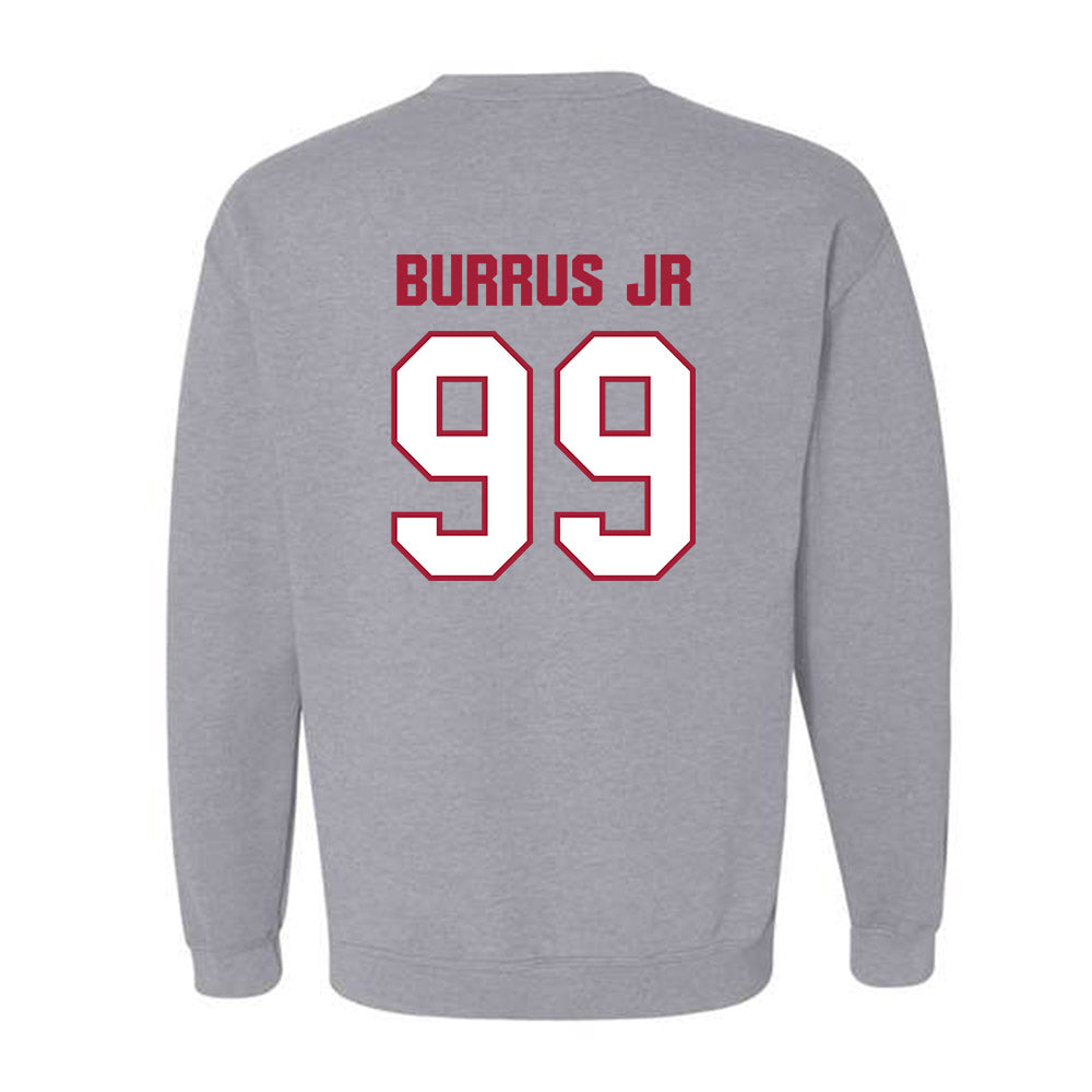 Indiana - NCAA Football : Tyrone Burrus Jr - Classic Shersey Crewneck Sweatshirt-1