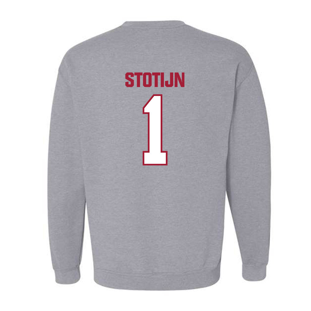 Indiana - NCAA Women's Basketball : Phoenix Stotijn - Classic Shersey Crewneck Sweatshirt-1