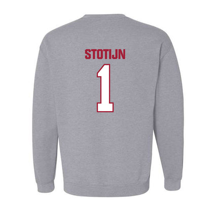 Indiana - NCAA Women's Basketball : Phoenix Stotijn - Classic Shersey Crewneck Sweatshirt-1