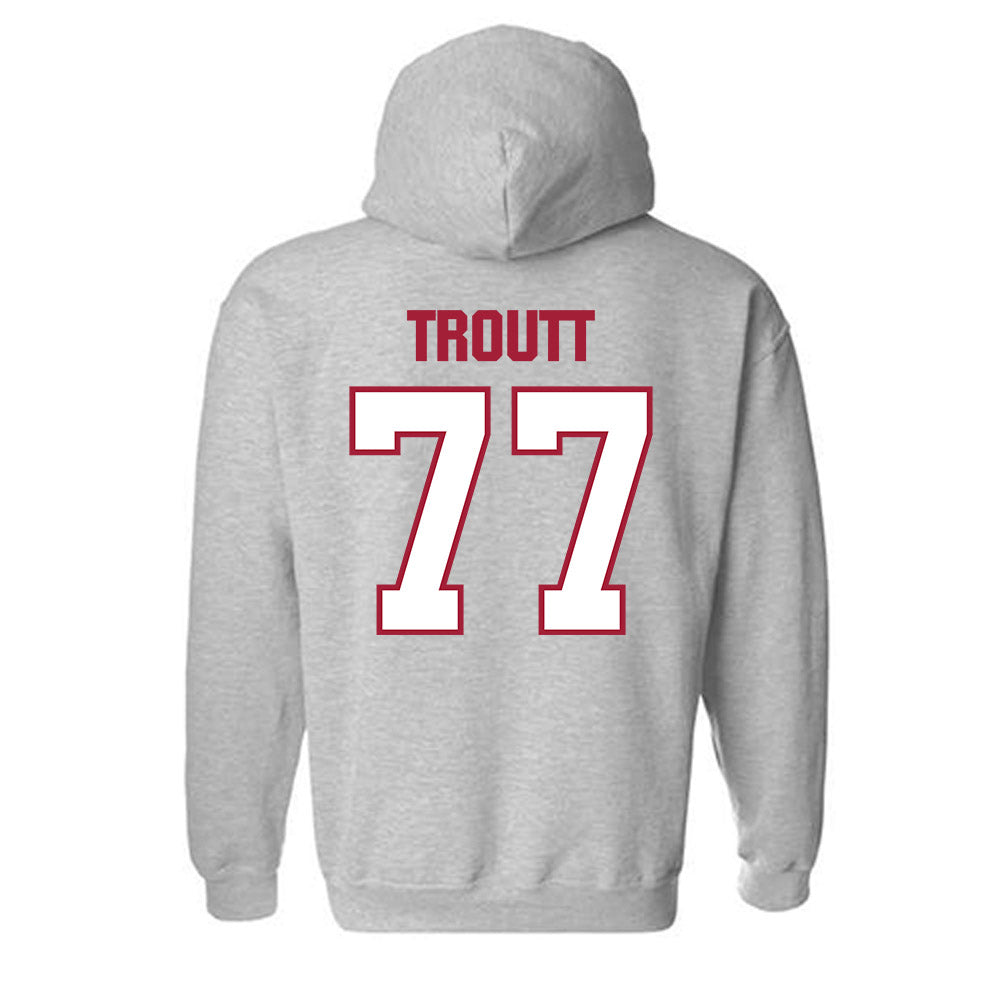 Indiana - NCAA Softball : Ella Troutt - Classic Shersey Hooded Sweatshirt-1