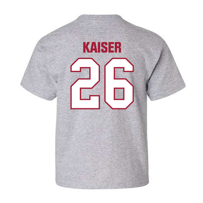 Indiana - NCAA Football : Cade Kaiser - Classic Shersey Youth T-Shirt-1