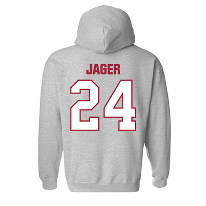 Indiana - NCAA Women's Volleyball : Jaidyn Jager - Classic Shersey Hooded Sweatshirt-1