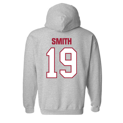 Indiana - NCAA Football : Zacharey Smith - Classic Shersey Hooded Sweatshirt-1